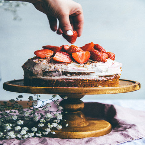 New! Cardamom, orange and berry layer cake