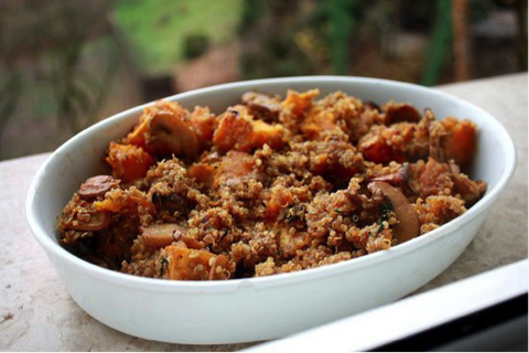 Butternut Squash Quinotto