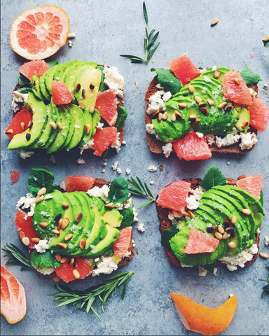 New! Almond milk ricotta toasts