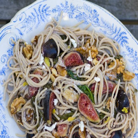 Fig & Walnut Spaghetti