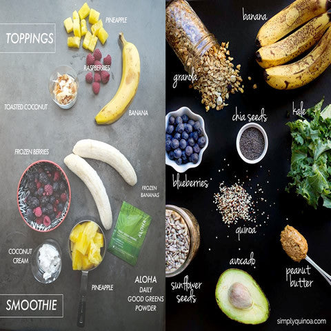 Your weekly smoothies