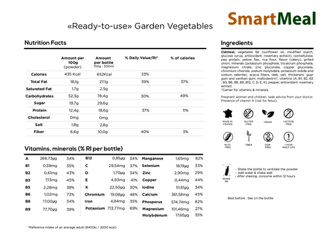 SmartMeal Veggies
