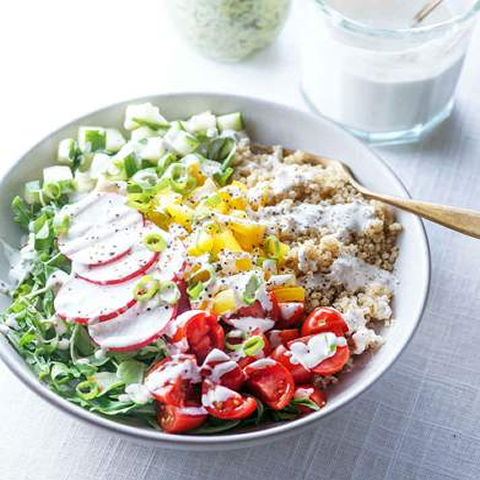 New! Quinoa and Tomatoes macro bowl